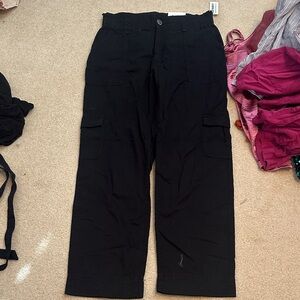 Old Navy Black Cargo Pants